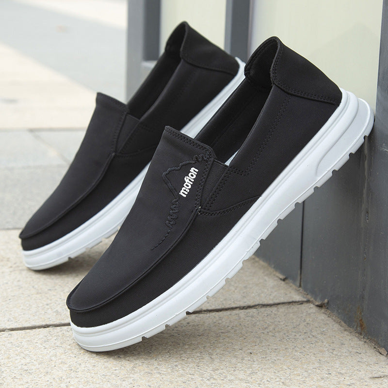 Men's Slip-On lightweight Soft Sole casual Canvas Shoes