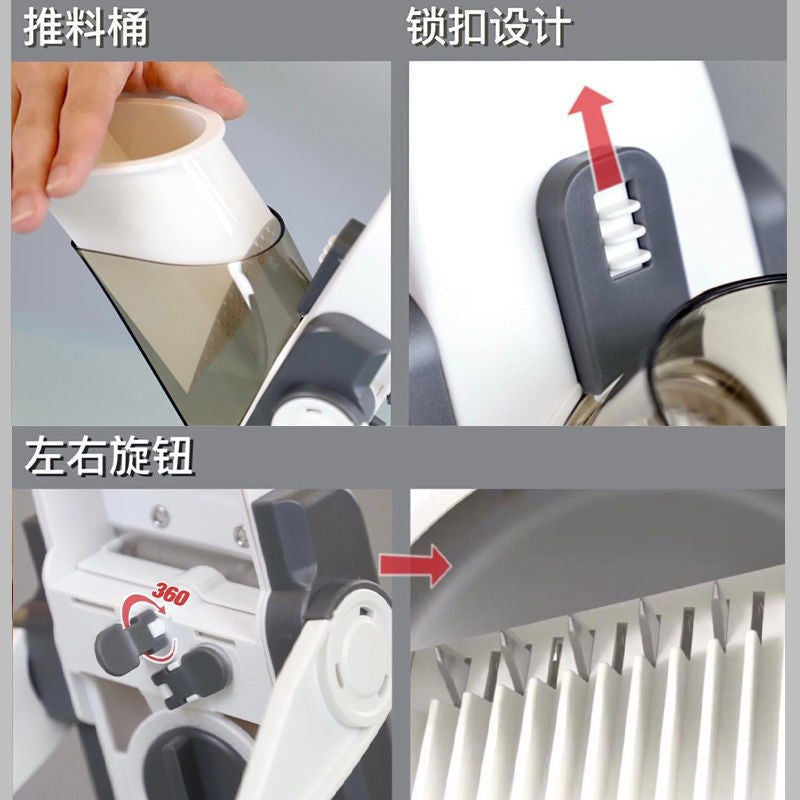 kitchen french fries shredding artifact potato radish diced vegetable cutter