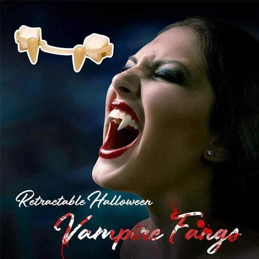 Halloween vampire retractable fangs holiday party prom props vampire braces