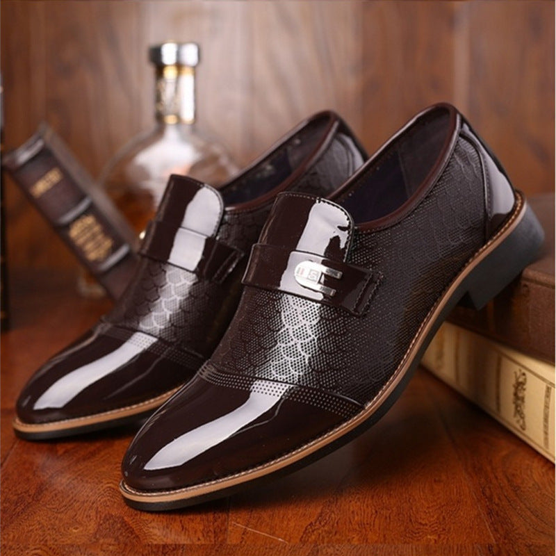 European and American men's Casual Leather Shoes