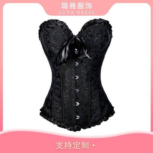 Sexy court corset wedding underwear body shaper corset