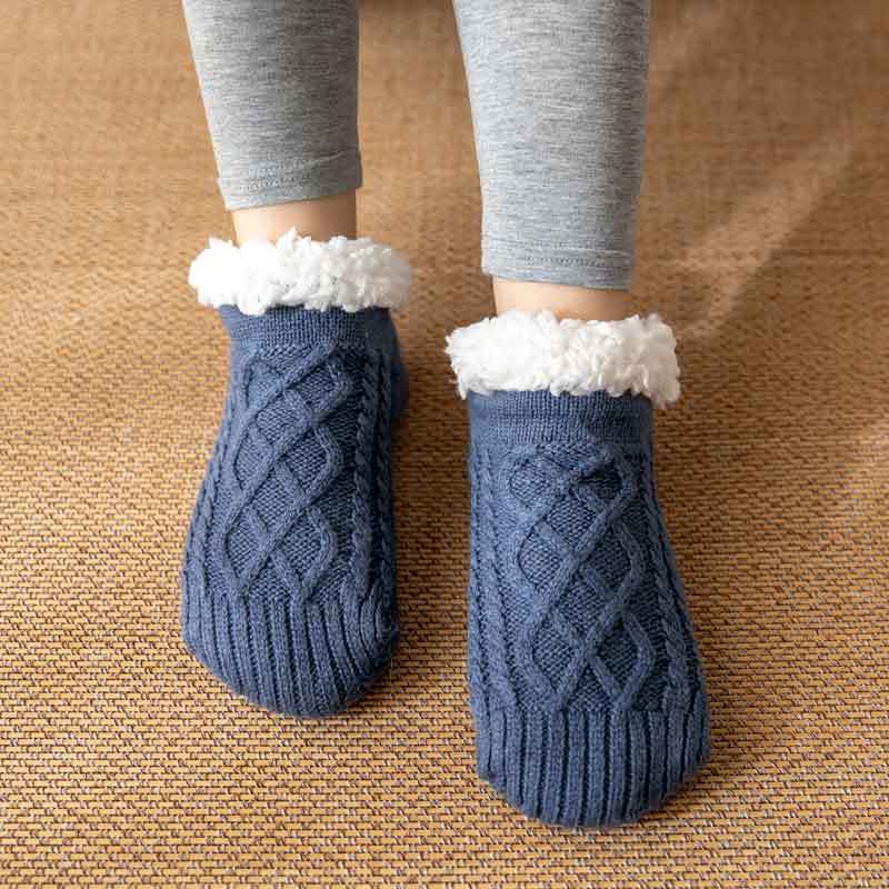 Floor socks adult women's home confinement socks snow socks sleep carpet socks leg sets slippers socks men's non-slip